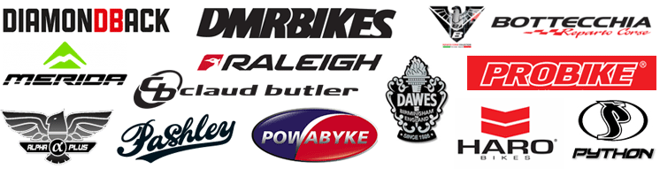 Bike brands available at Town Bikes Gosport