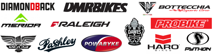 Bike brands available at Town Bikes Gosport